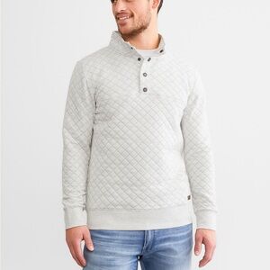 Goodfellow & Co Quilted Pullover in Cream